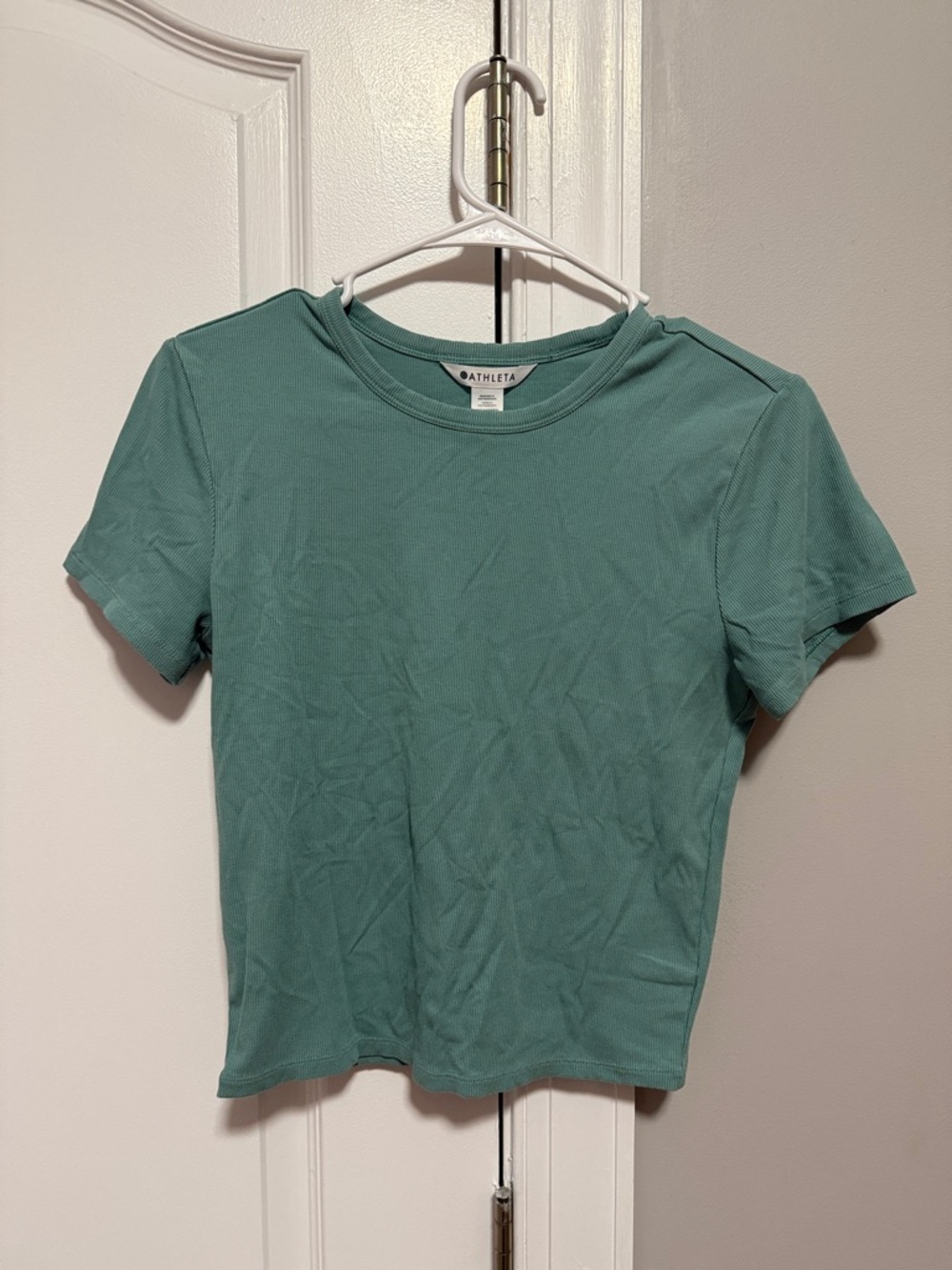 Athleta Seafoam Green Short-Sleeve Crew Tee